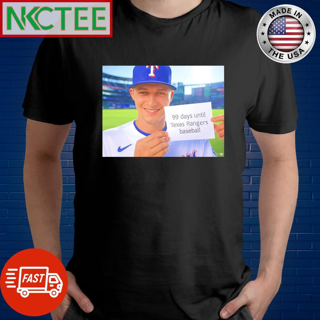 Premium 99 days until Texas Rangers baseball Corey Seager shirt