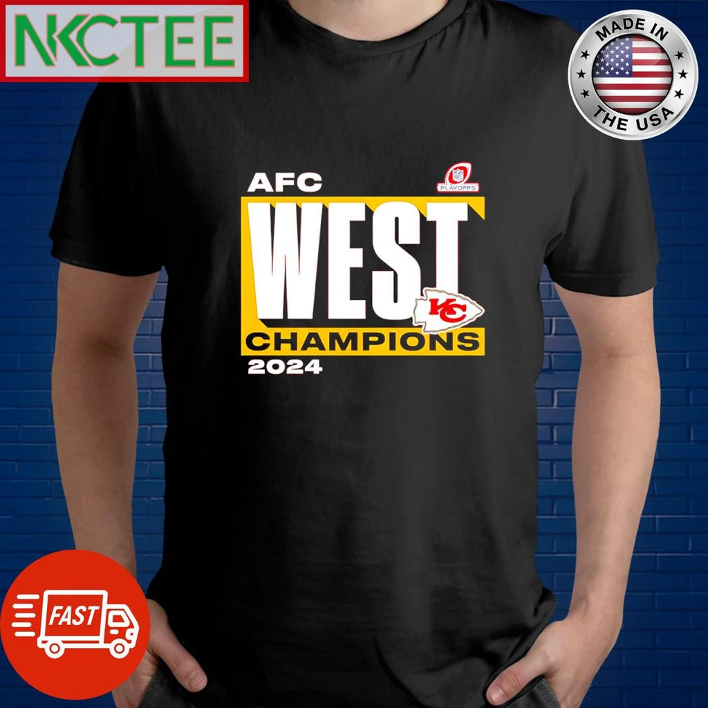 Premium AFC Playoffs West Champions 2024 Kansas City Chiefs shirt
