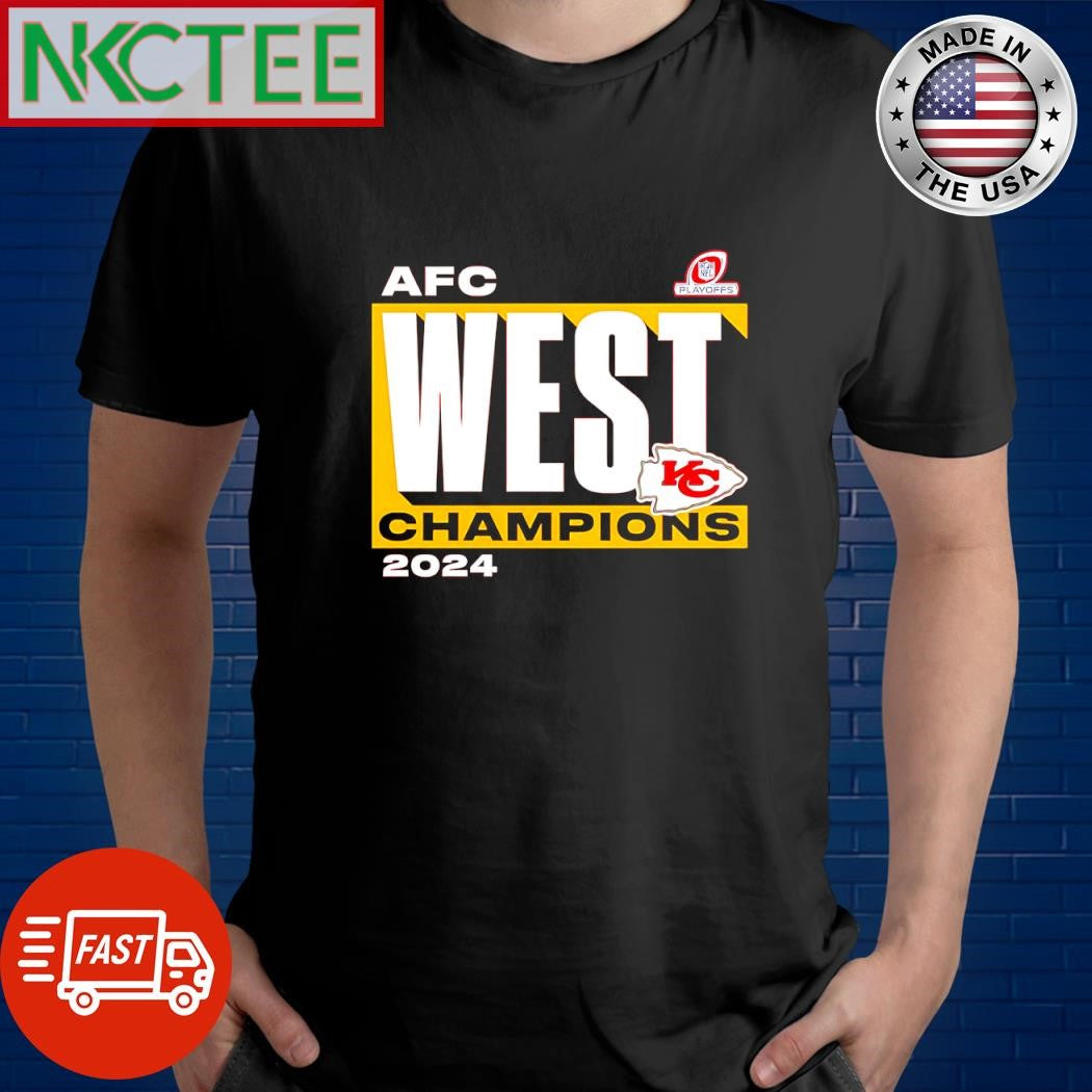 Premium AFC Playoffs West Champions 2024 Kansas City Chiefs shirt