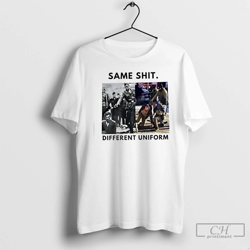 Premium Abolish Ice Different Uniform Same Shit T-Shirts, Hoodie, Sweatshirt | PureTeeCo.com