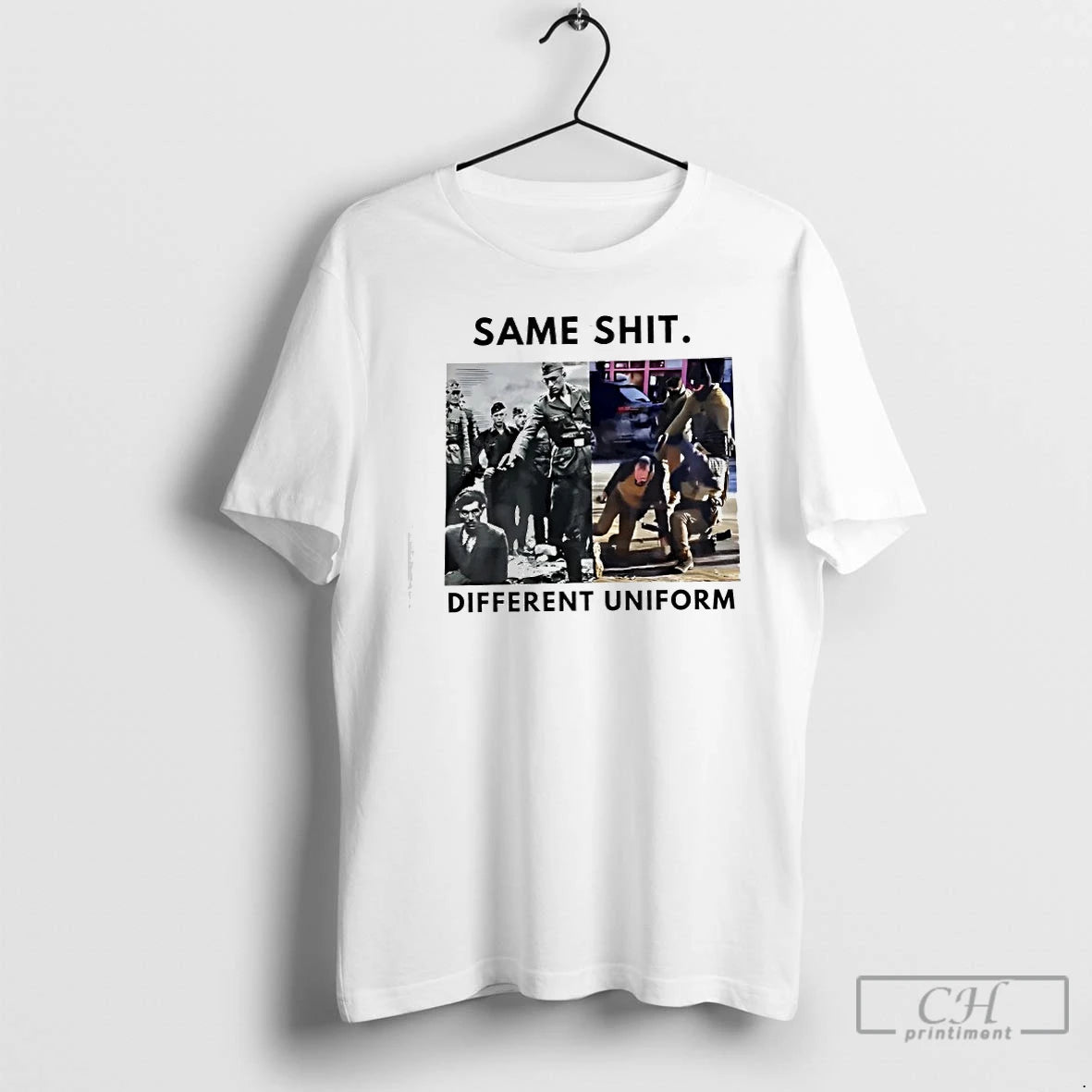Premium Abolish Ice Different Uniform Same Shit T-Shirts, Hoodie, Sweatshirt | PureTeeCo.com