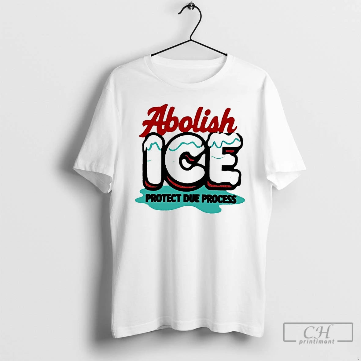 Premium Abolish Ice Protect Due Process T-Shirts, Hoodie, Sweatshirt | PureTeeCo.com