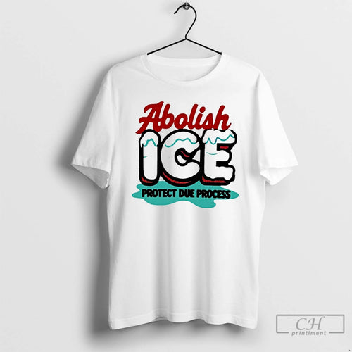Premium Abolish Ice Protect Due Process T-Shirts, Hoodie, Sweatshirt | PureTeeCo.com
