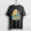 Premium Alice Were All Mad Here Cartoon T-Shirts, Hoodie, Sweatshirt | PureTeeCo.com