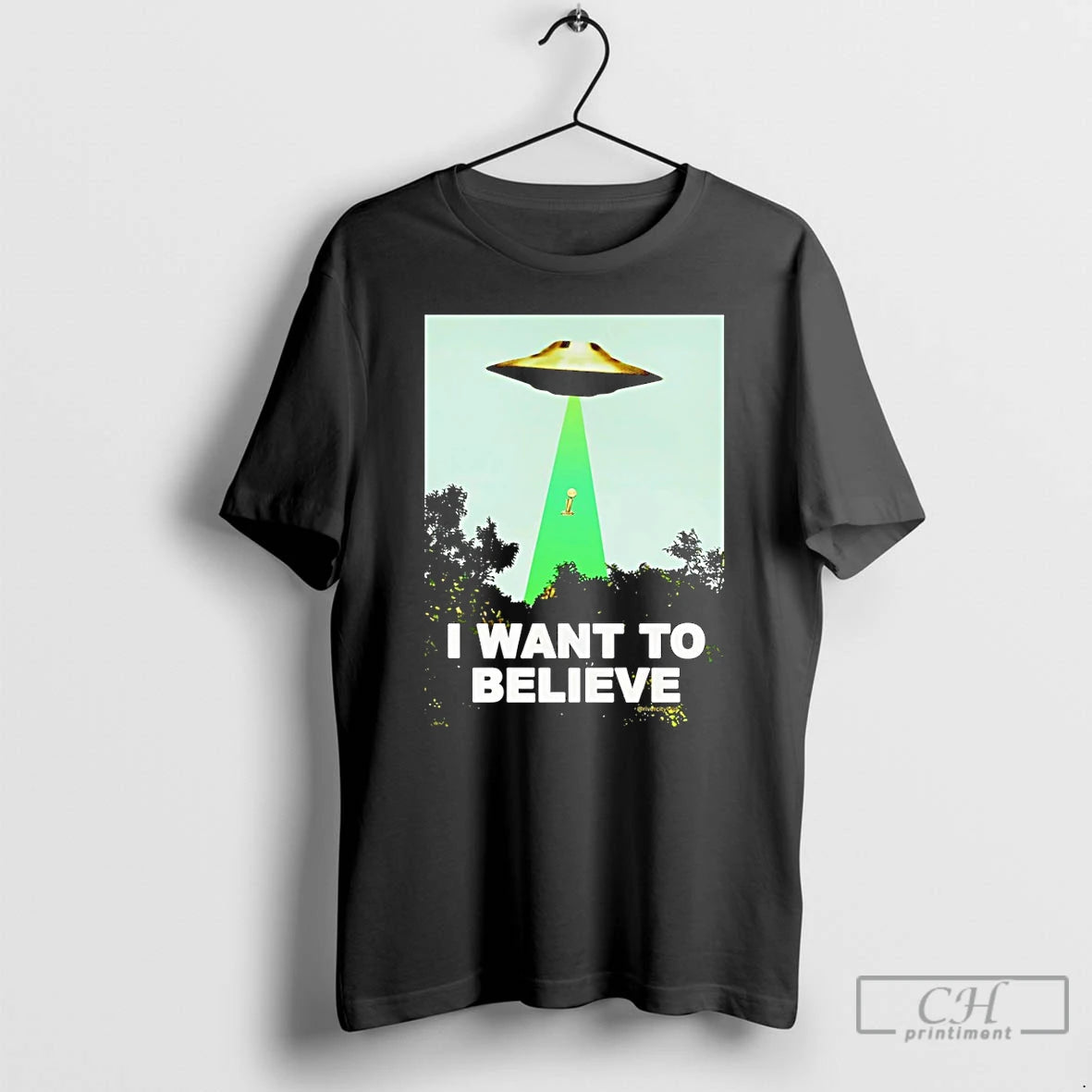 Premium Alien Ufo I Want To Believe Nba Trophy