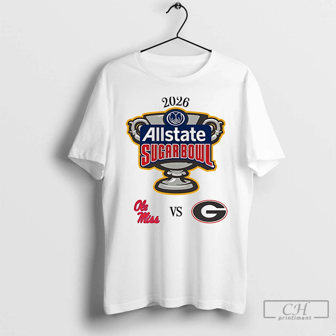Premium Allstate Sugar Bowl 2026 Ole Miss Vs Georgia T-Shirts, Hoodie, Sweatshirt | PureTeeCo.com