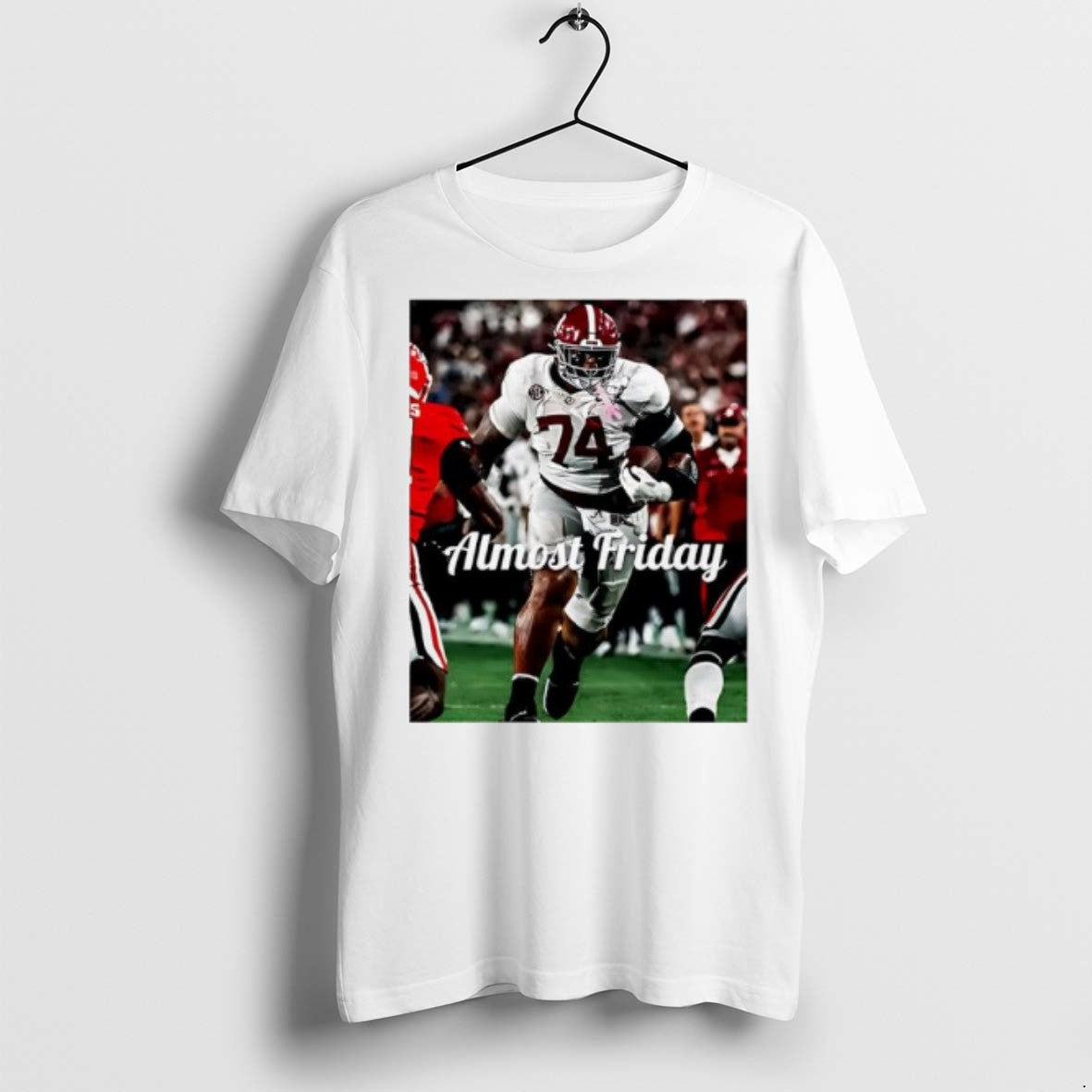 Premium Almost Friday Bama Big Fella Graphic T Shirts