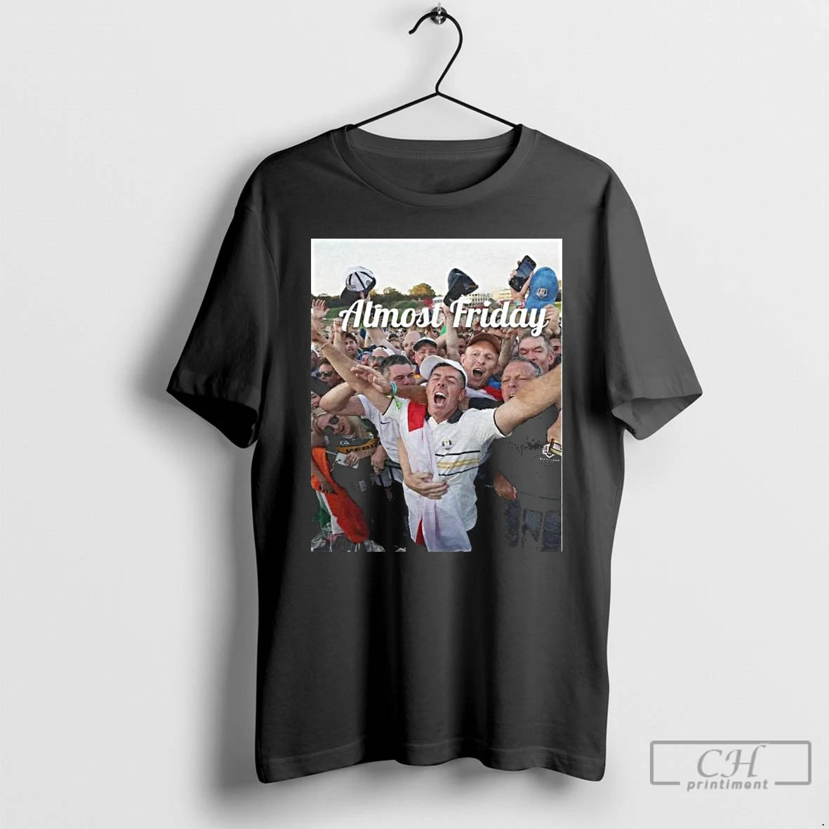 Premium Almost Friday Rory Ryder Cup Long Sleve T Shirts