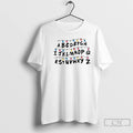 Premium Alphabet Lights Christmas Az T-Shirts, Hoodie, Sweatshirt | PureTeeCo.com