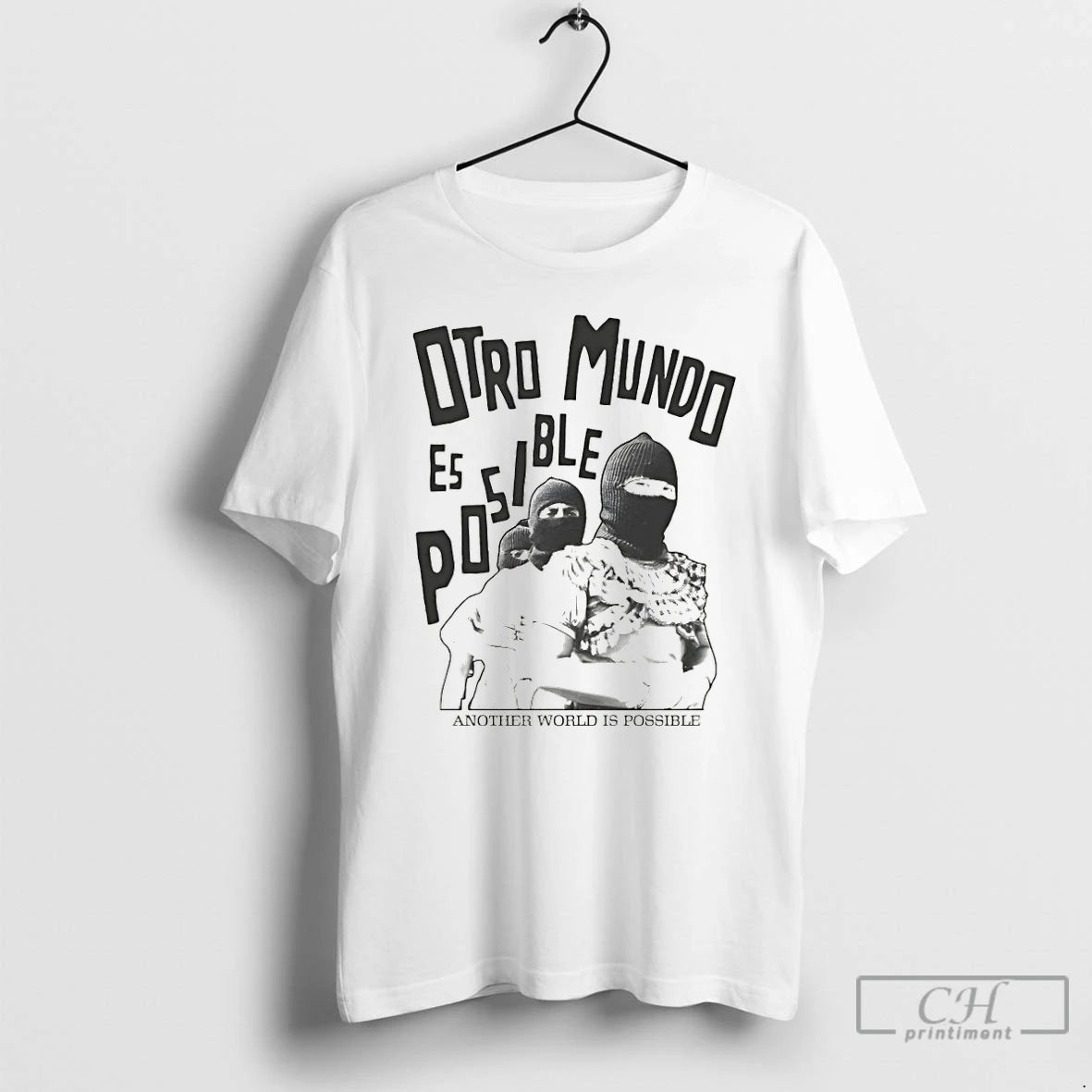 Premium Another World Is Possible Zapatista Otro Mundo Es Posible T-Shirts, Hoodie, Sweatshirt | PureTeeCo.com