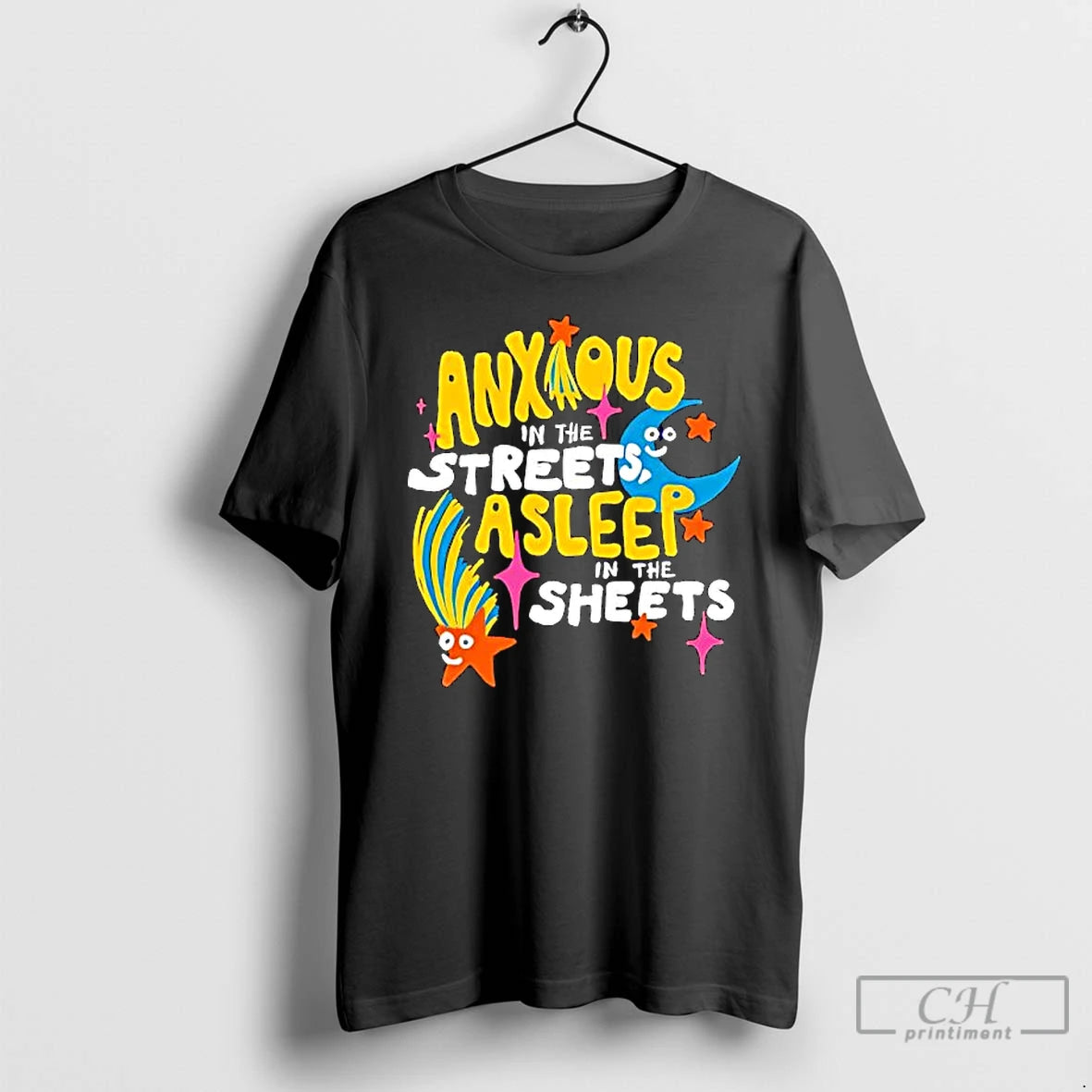 Premium Anxious In The Streets Style 2025 T-Shirts, Hoodie, Sweatshirt | PureTeeCo.com