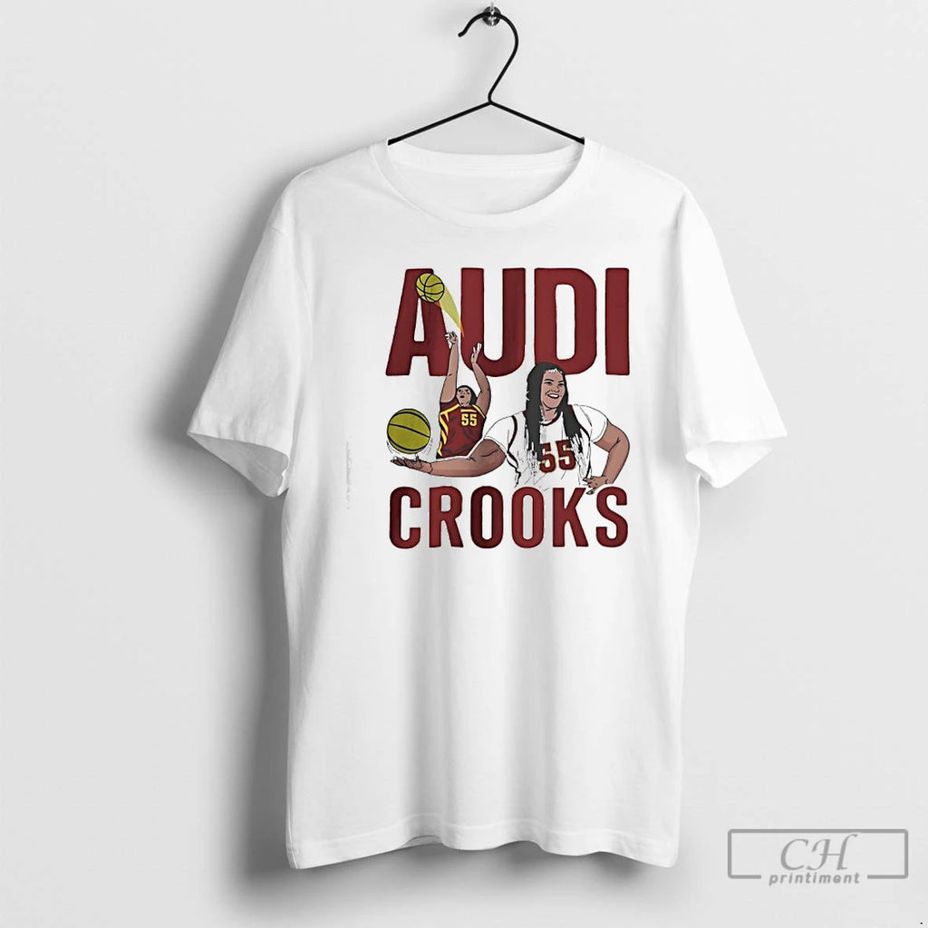 Premium Audi Crooks 55 Iowa State Cyclones Basketball T-Shirts, Hoodie, Sweatshirt | PureTeeCo.com