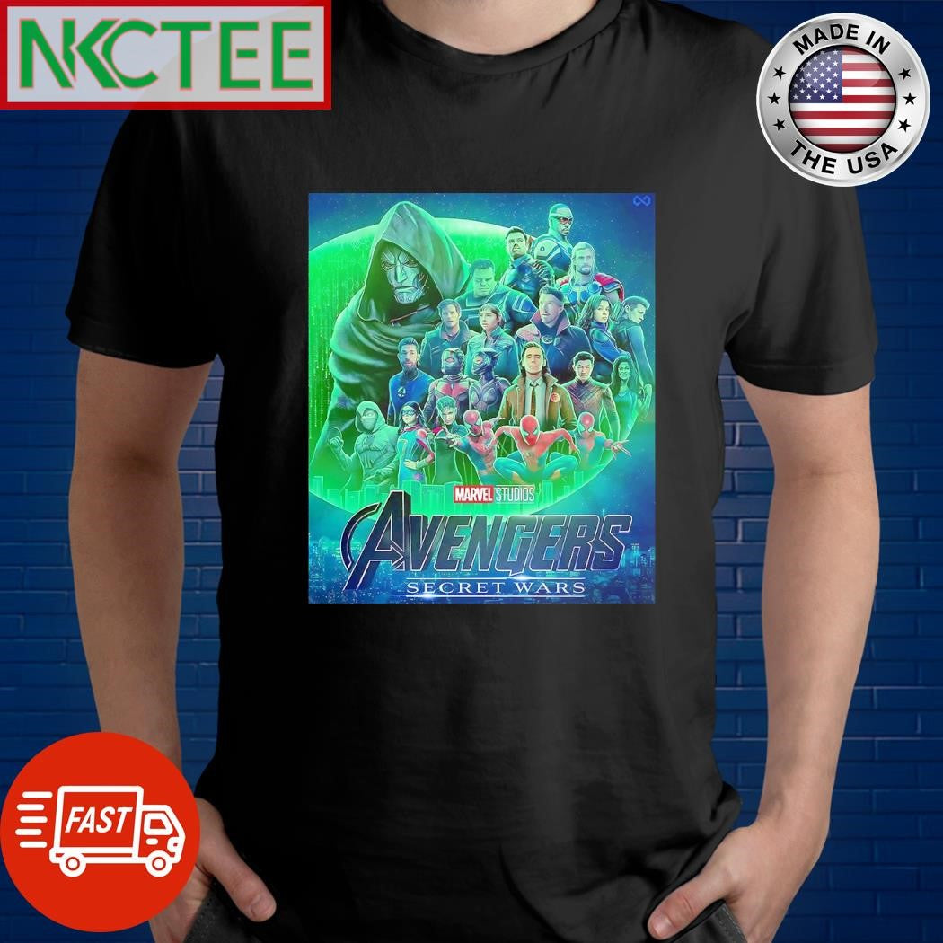 Premium Avengers Secret Wars poster shirt