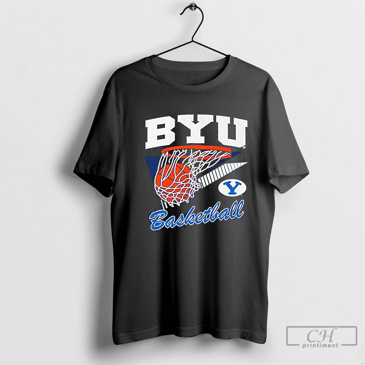 Premium Byu Cougars Basketball Retro Swish T-Shirts, Hoodie, Sweatshirt | PureTeeCo.com