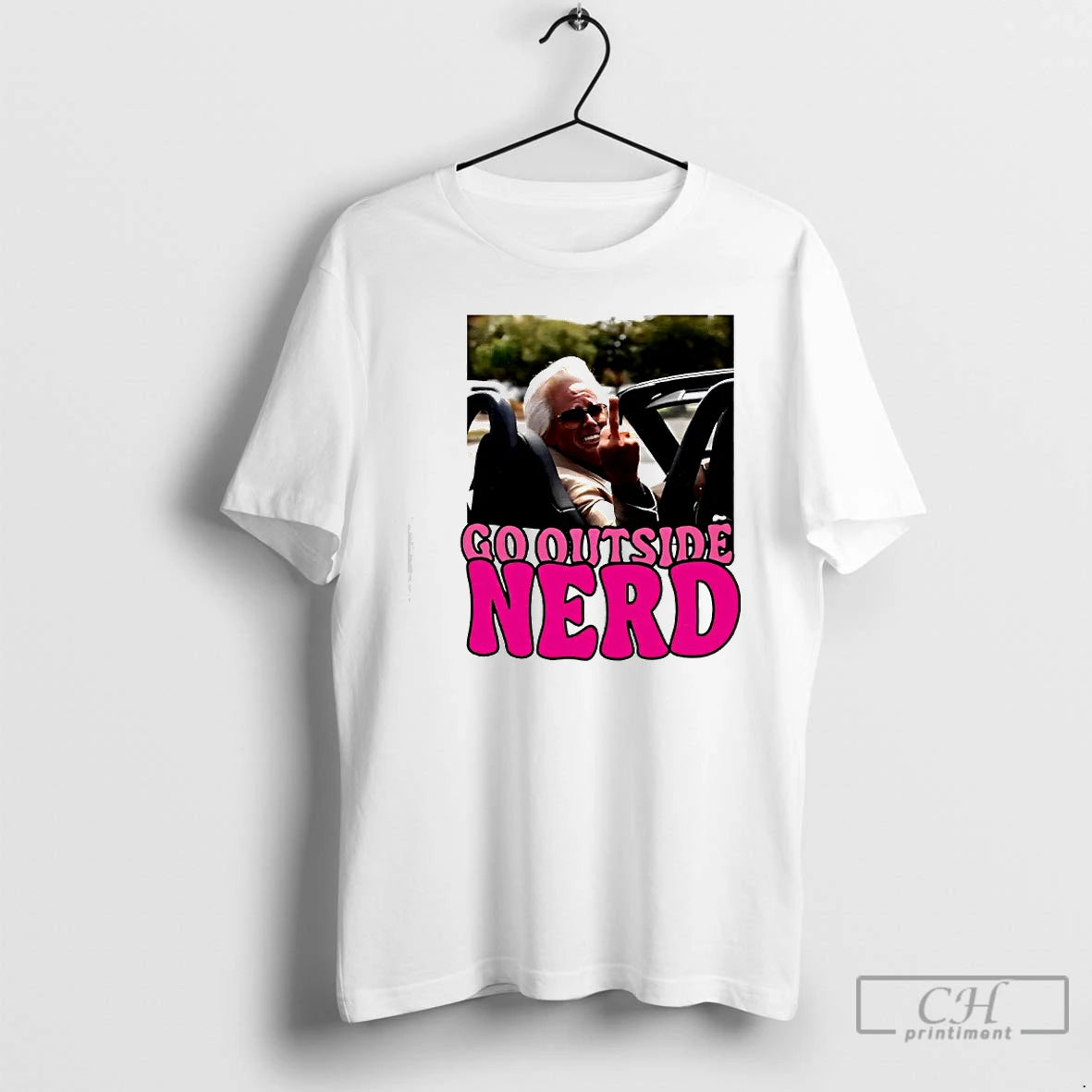 Premium Baby Billy Go Outside Nerd Meme T-Shirts, Hoodie, Sweatshirt | PureTeeCo.com