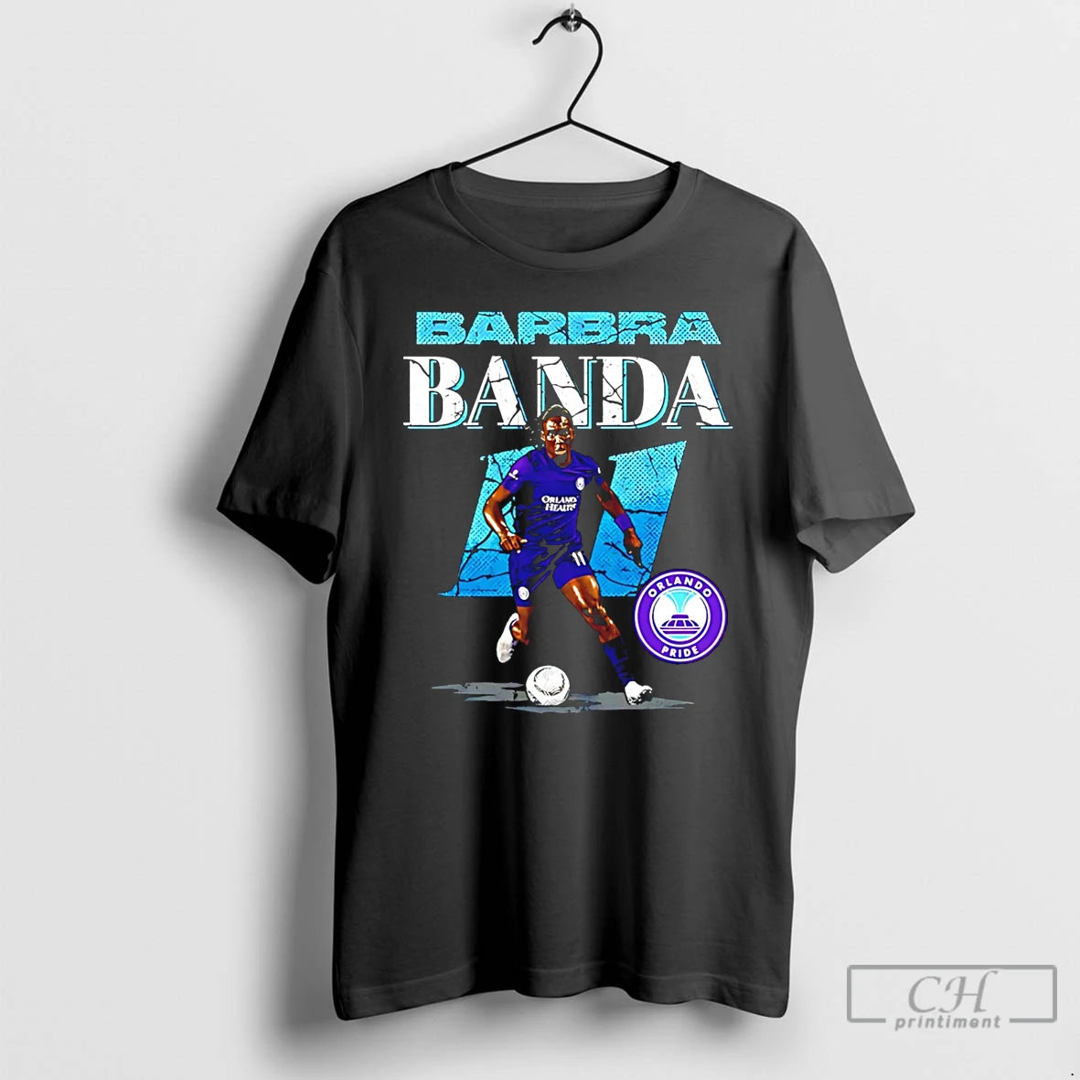 Premium Barbra Banda Orlando Pride Cracked Number Vintage T-Shirts, Hoodie, Sweatshirt | PureTeeCo.com