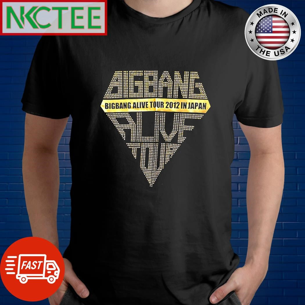 Premium Big Bang alive tour 2012 in Japan shirt