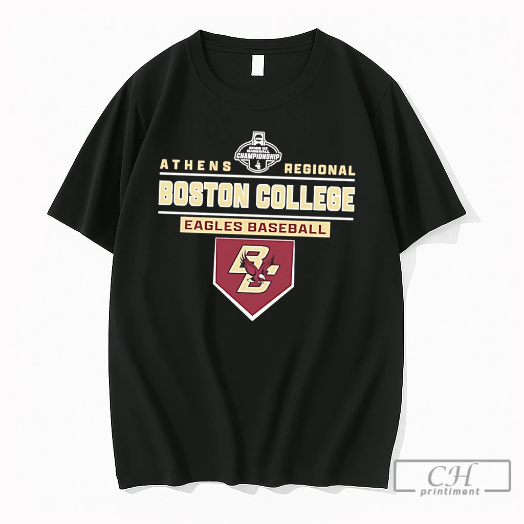 Premium Boston College Baseball 2026 Regional Bound Tee
