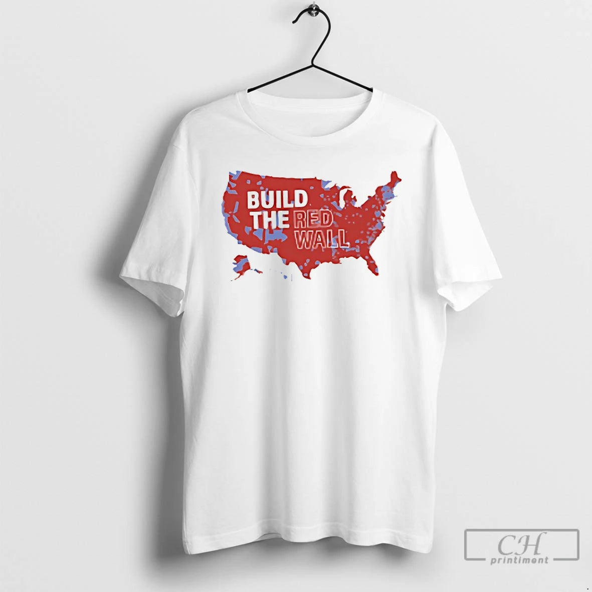 Premium Build The Red Wall Usa T-Shirts, Hoodie, Sweatshirt | PureTeeCo.com