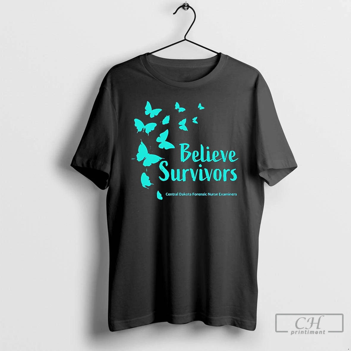 Premium Cdfne Believe Survivors Butterfly T-Shirts, Hoodie, Sweatshirt | PureTeeCo.com