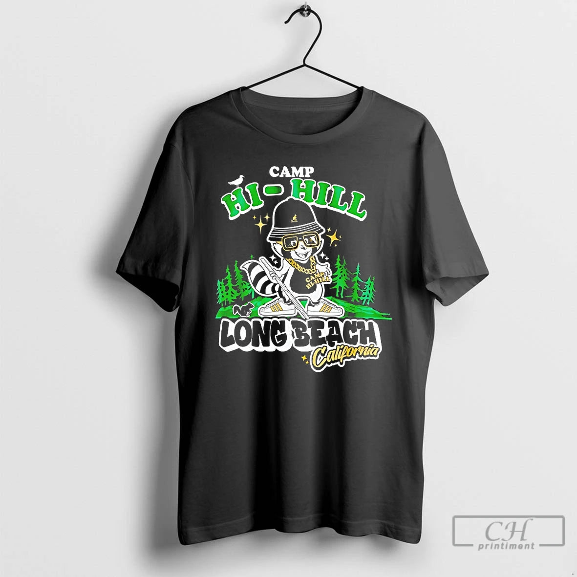 Premium Camp Hi Hill Long Beach California T-Shirts, Hoodie, Sweatshirt | PureTeeCo.com