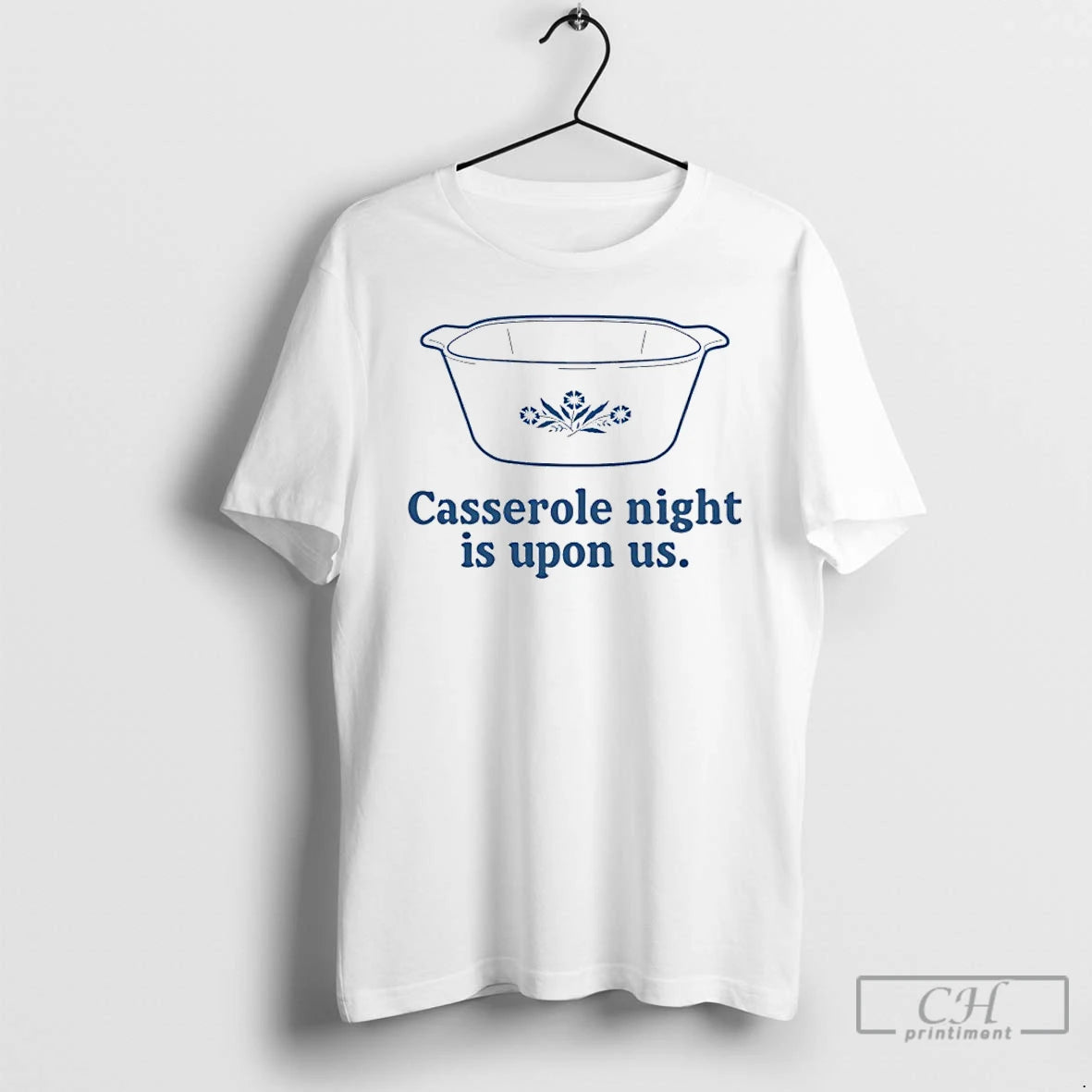 Premium Casserole Night Is Upon Us T-Shirts, Hoodie, Sweatshirt | PureTeeCo.com