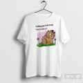 Premium Cat Touching Grass Is Not Enough T-Shirts, Hoodie, Sweatshirt | PureTeeCo.com