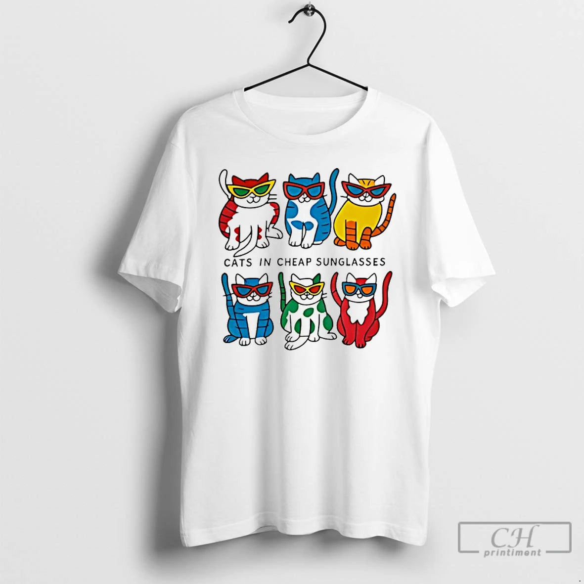 Premium Cats In Cheap Sunglasses T-Shirts, Hoodie, Sweatshirt | PureTeeCo.com