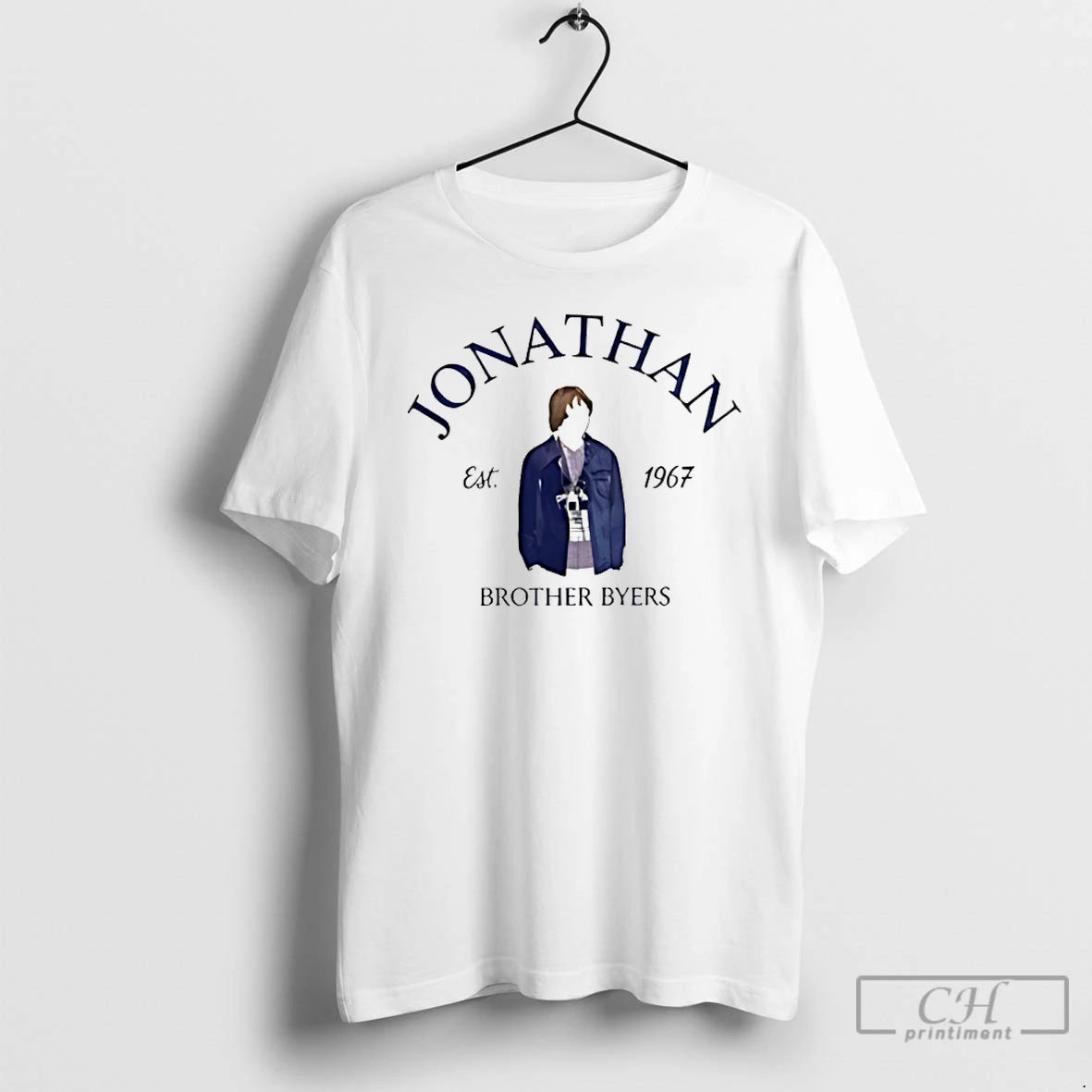 Premium Charlie Heaton Jonathan Brother Byers Est 1967 T-Shirts, Hoodie, Sweatshirt | PureTeeCo.com