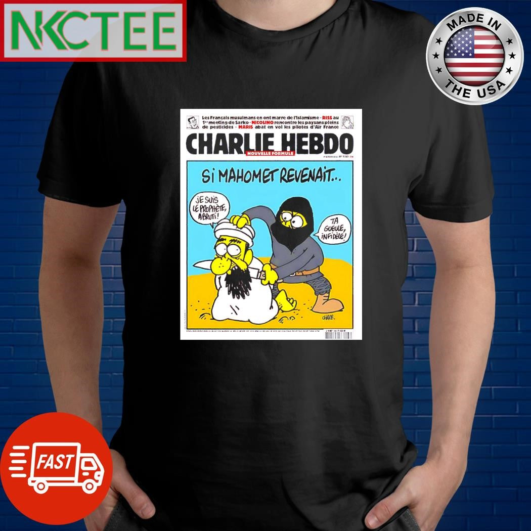 Premium Charlie Hebdo magazine shirt
