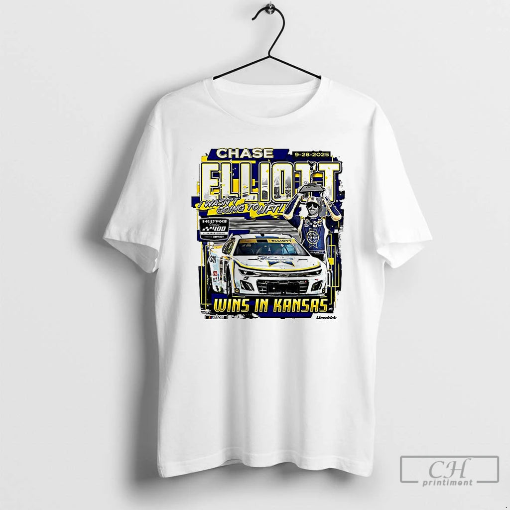 Premium Chase Elliott Checkered Flag Sports 2025 Hollywood Casino 400 Race Winner Nascar Cup Series