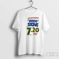 Premium Childish Gambino Wearing Bando Stone 7 20 2024 T-Shirts, Hoodie, Sweatshirt | PureTeeCo.com