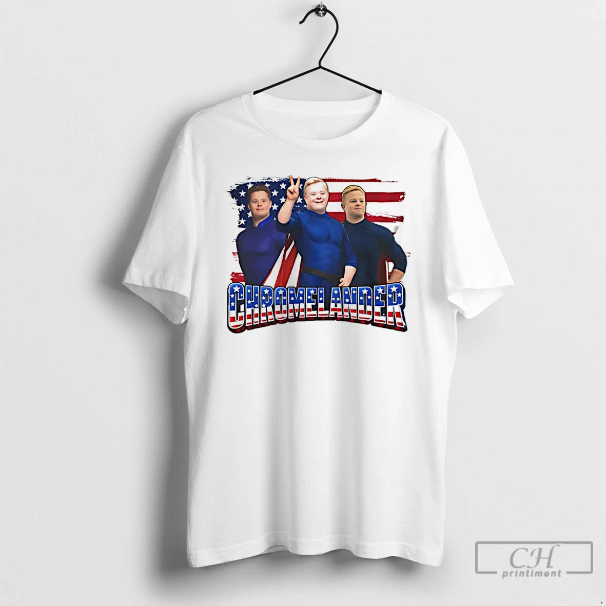 Premium Chromelander Super Hero Down Syndrome T-Shirts, Hoodie, Sweatshirt | PureTeeCo.com
