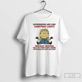 Premium Co Workers Are Like Christmas Lights They Hang Together Minion T-Shirts, Hoodie, Sweatshirt | PureTeeCo.com