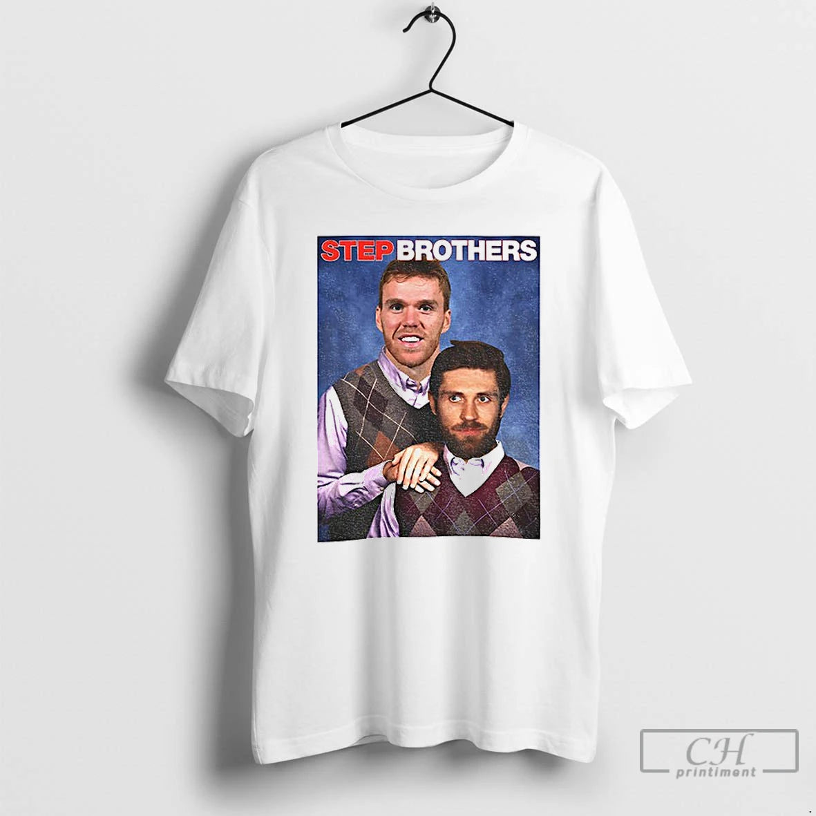 Premium Connor Mcdavid Leon Draisaitl Step Brothers Funny Graphic T-Shirts, Hoodie, Sweatshirt | PureTeeCo.com