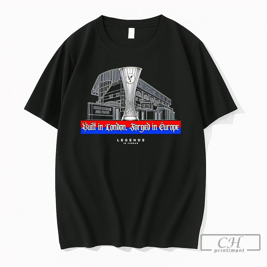 Premium Crystal Palace Built In London Forged In Europe Conference League Winners Legends T Shirts