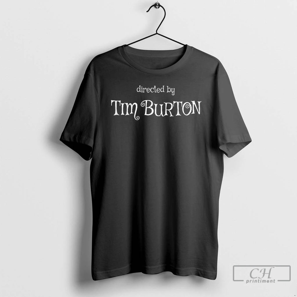 Premium Directed By Tim Burton Nightmare Before Christmas T-Shirts, Hoodie, Sweatshirt | PureTeeCo.com