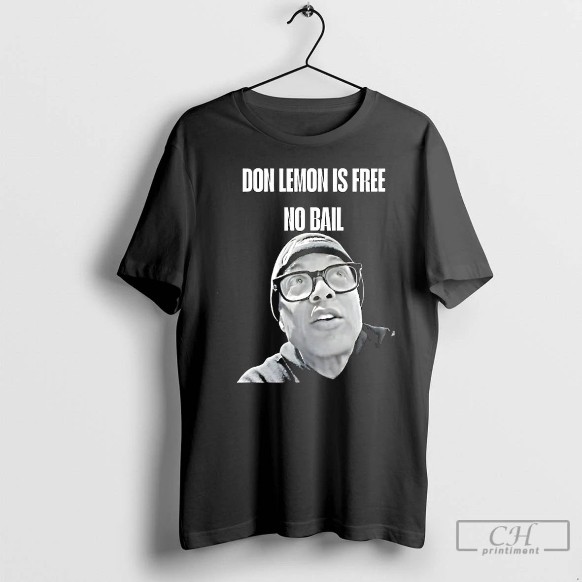 Premium Don Lemon Is Free No Bail T-Shirts, Hoodie, Sweatshirt | PureTeeCo.com