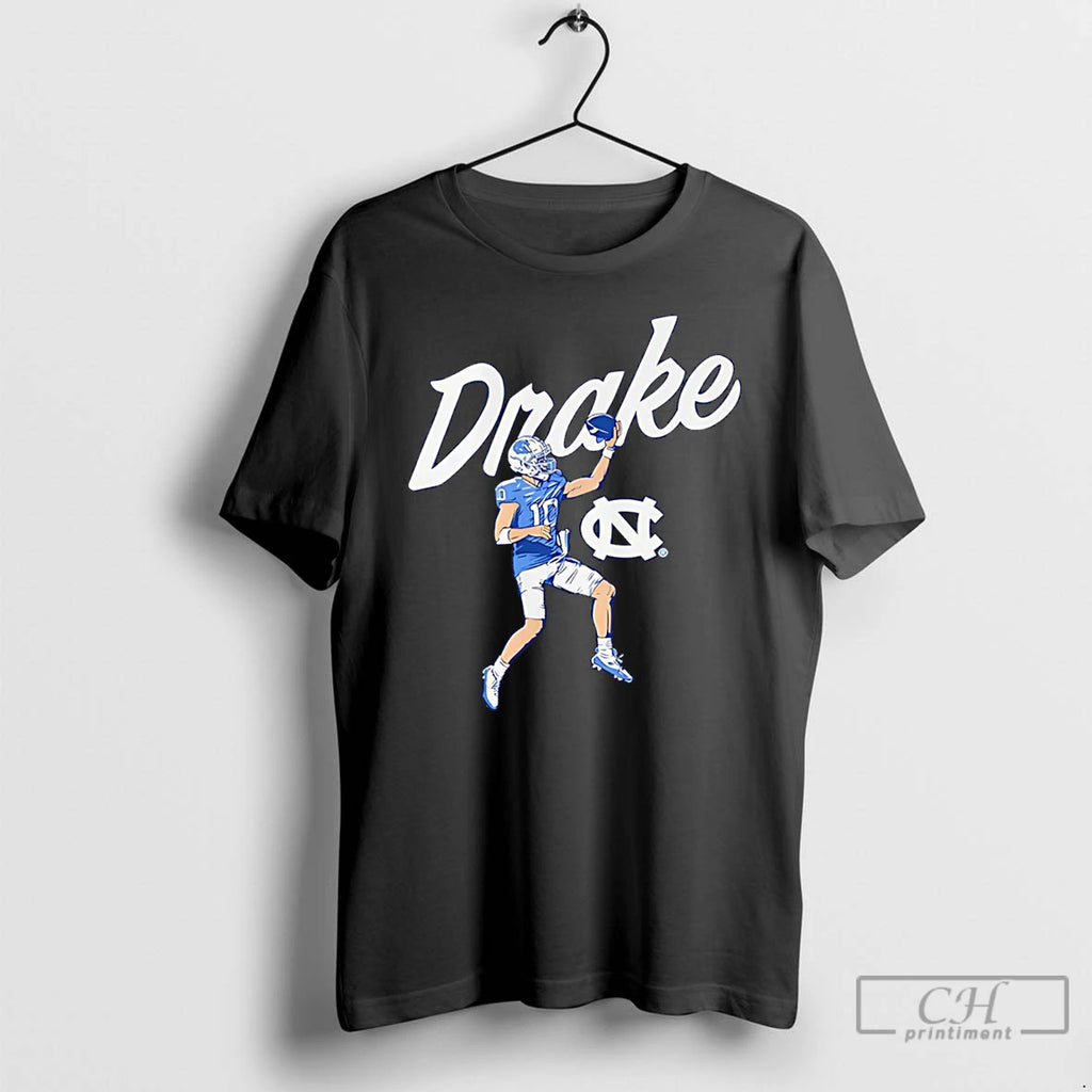 Premium Drake Maye Finger Roll Pro Unc Football T-Shirts, Hoodie, Sweatshirt | PureTeeCo.com
