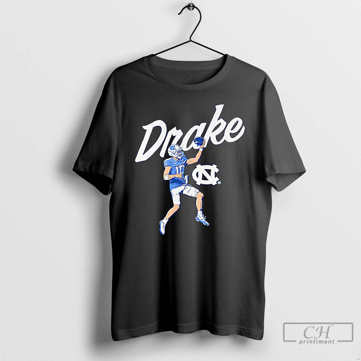 Premium Drake Maye Finger Roll Pro Unc Football T-Shirts, Hoodie, Sweatshirt | PureTeeCo.com