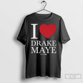 Premium Drake Maye New England I Heart T-Shirts, Hoodie, Sweatshirt | PureTeeCo.com