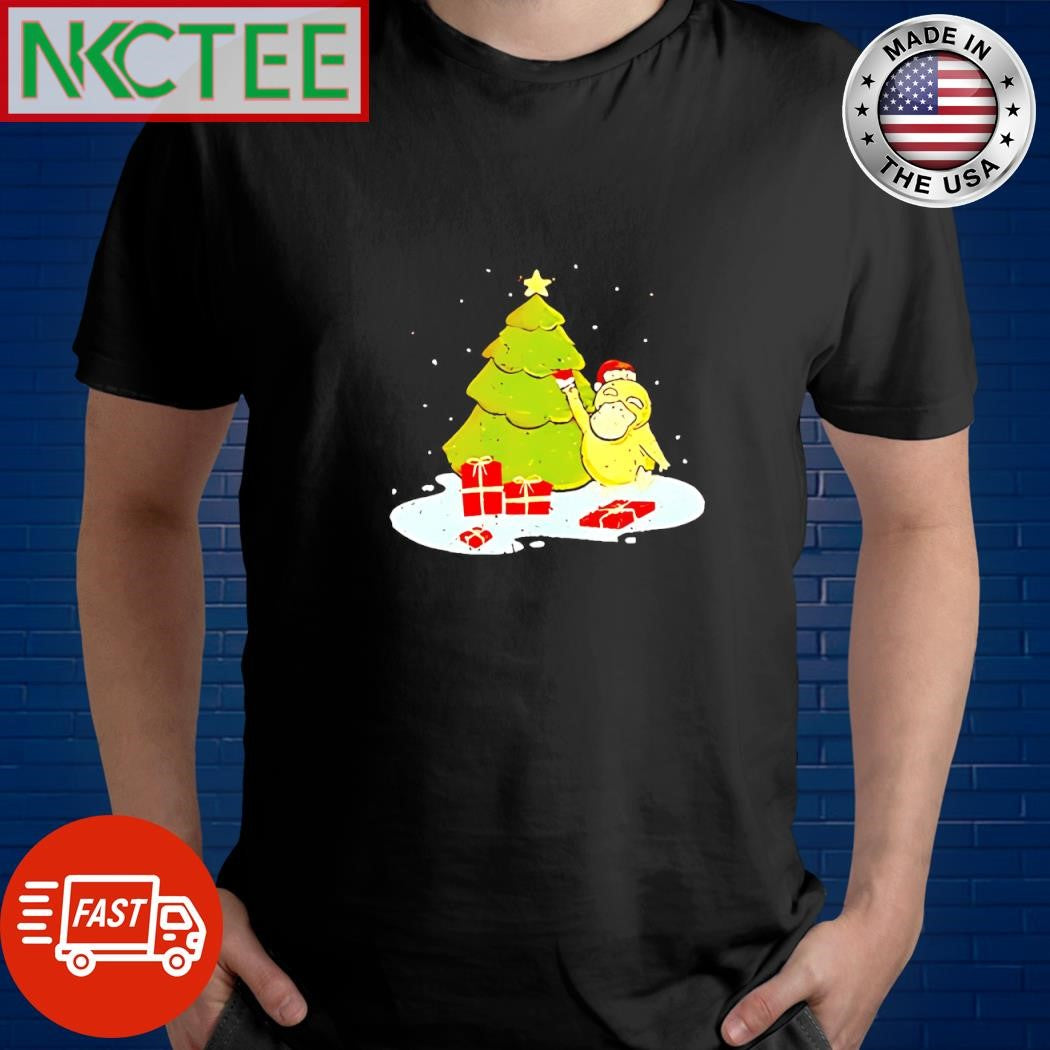 Premium Duck gifts Christmas tree snow shirt