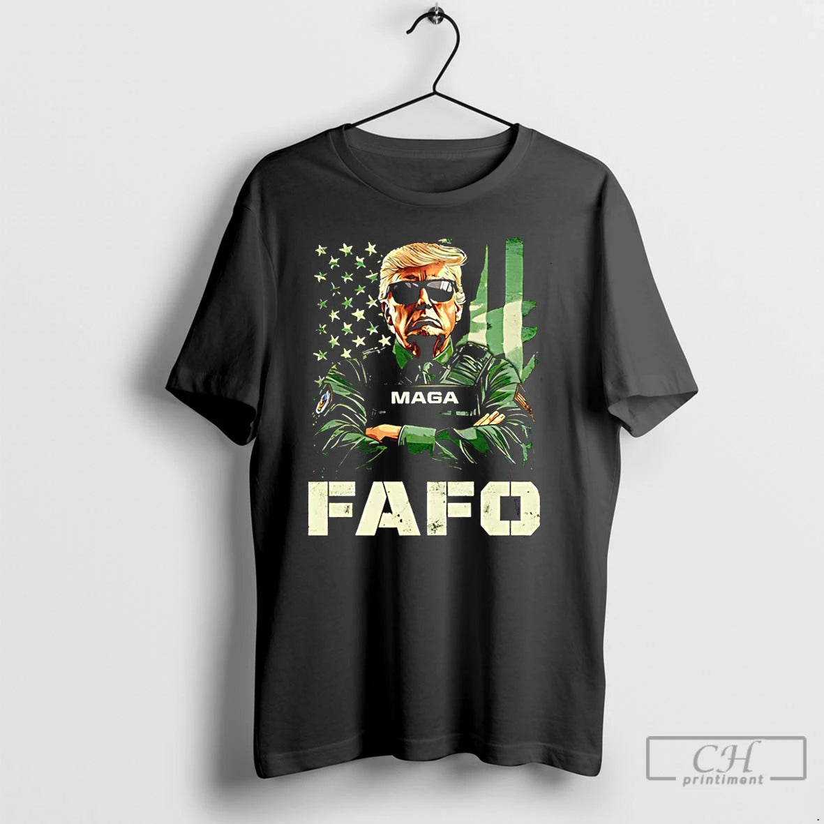 Premium Fafo Trump Uniform Maga 2026 T-Shirts, Hoodie, Sweatshirt | PureTeeCo.com