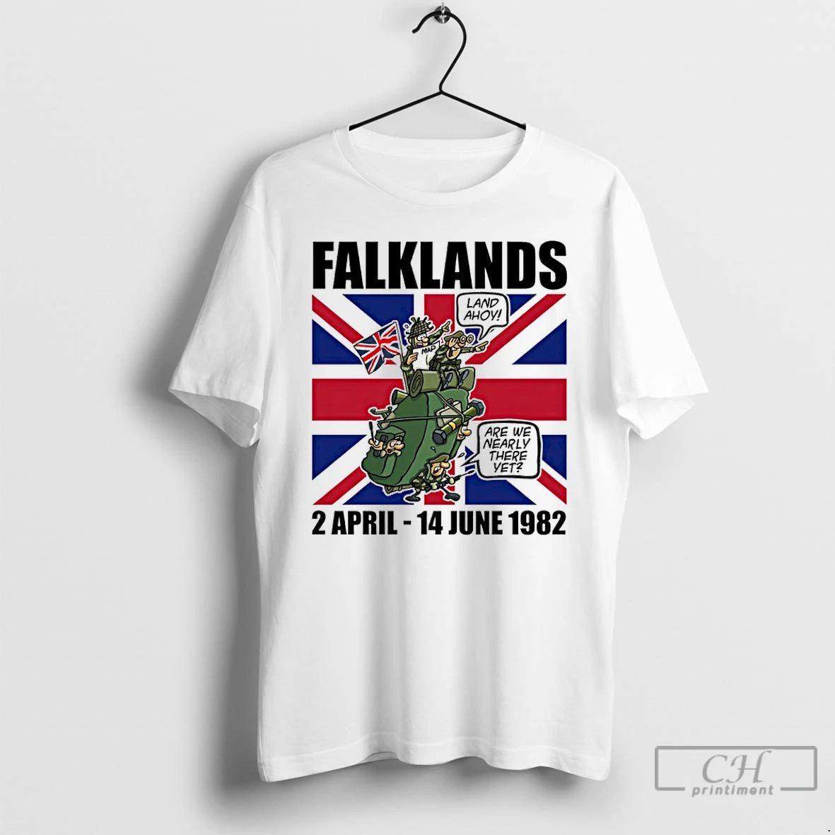 Premium Falklands 2 April 14 June 1982 Veterans United Kingdom Flag T-Shirts, Hoodie, Sweatshirt | PureTeeCo.com