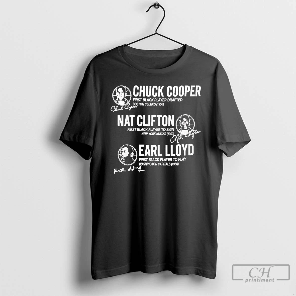 Premium First Black Player 75th Anniversary Pioneers Black T-Shirts, Hoodie, Sweatshirt | PureTeeCo.com