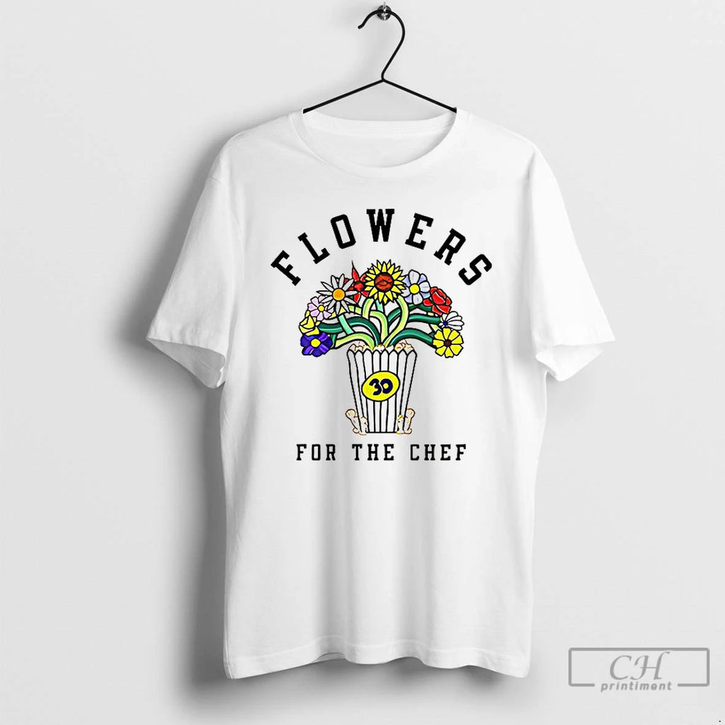 Premium Flowers For The Chef Box Of Popcorn T Shirts