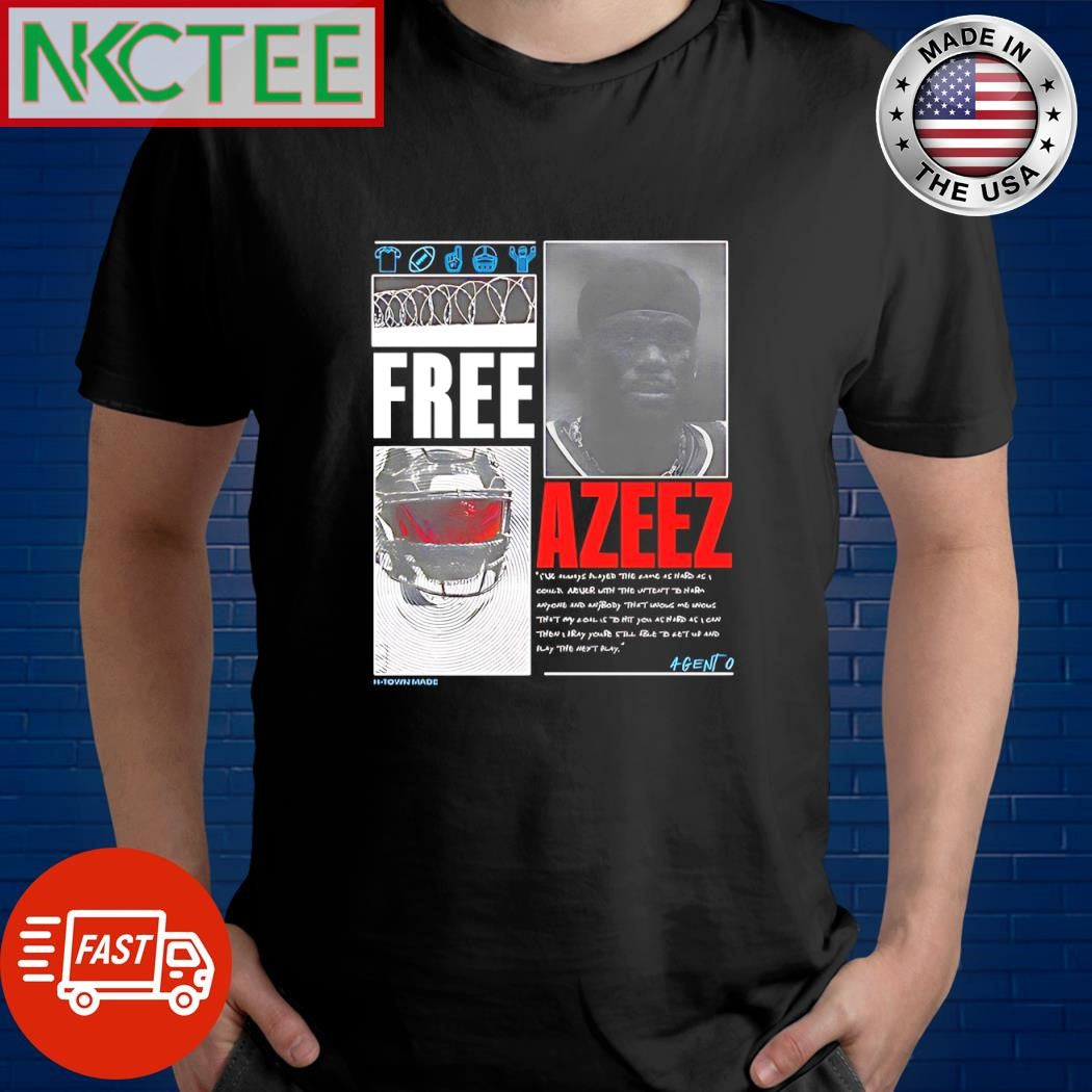 Premium Free Azeez 4 gent 0 h-town made shirt