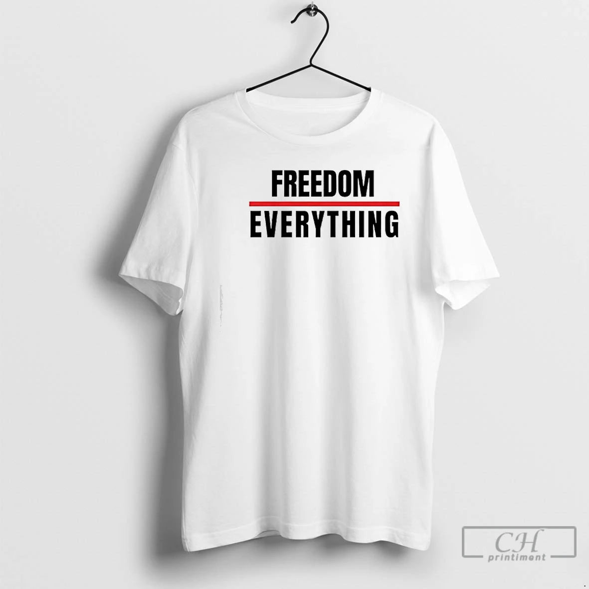 Premium Freedom Over Everything T-Shirts, Hoodie, Sweatshirt | PureTeeCo.com