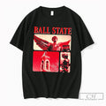Premium Gameday Gear Black Ball State University Vintage Tee