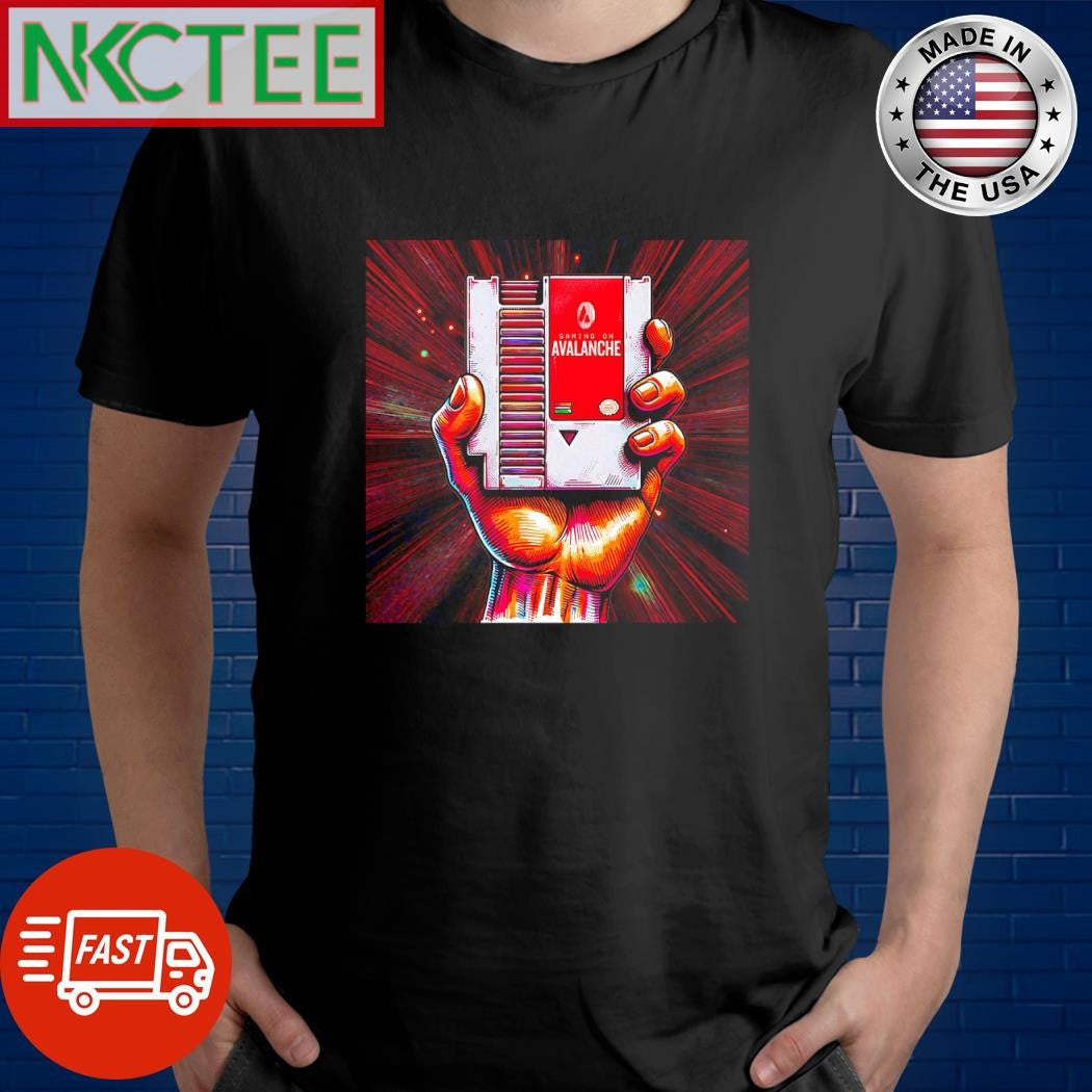 Premium Gaming on Avalanche hand paint shirt